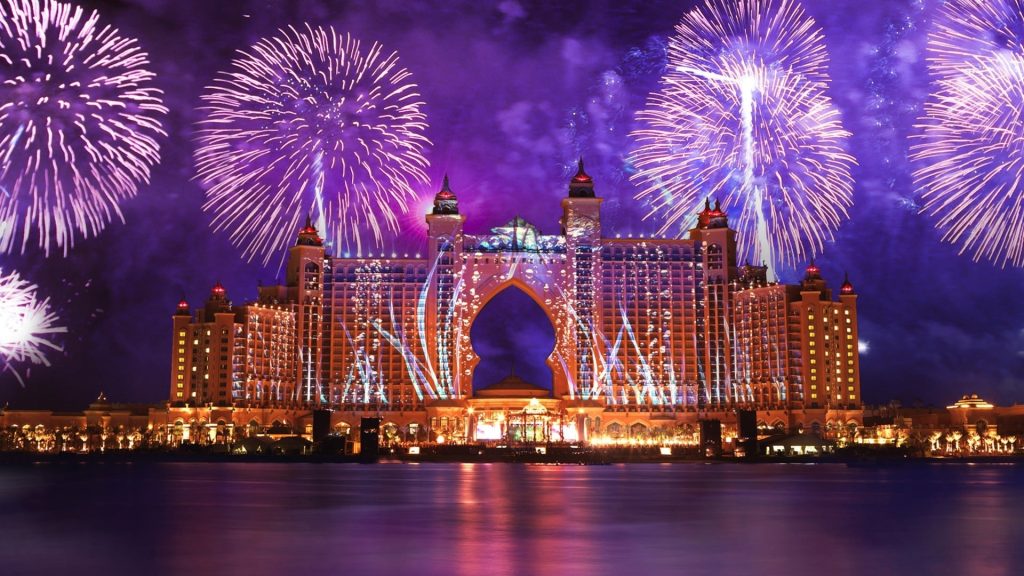 تجربه جشن گرفتن سال نو در Atlantis the Palm دبی