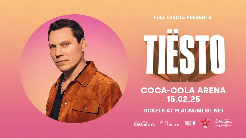 Tiësto در دبی اجرا می‌کند!