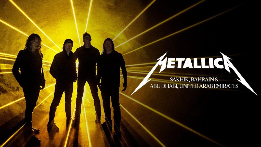 اجرای زنده Metallica برای اولین‌بار در ابوظبی