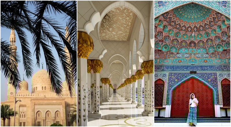 نگاهی به 6 مسجد برجسته امارات با طراحی منحصربه‌فرد!