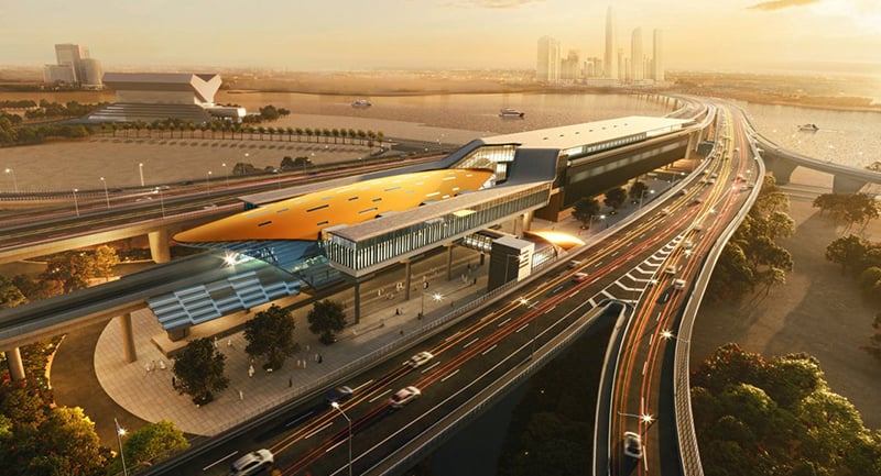 RoyalTourism Dubai Visa Hotel همهچیز درباره خط آبی مترو دبی
