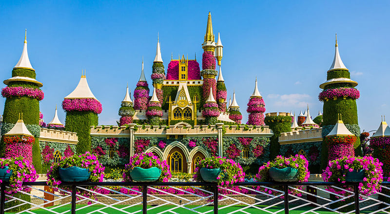 RoyalTourism Dubai Visa Hotel آخرین فرصت بازدید از Miracle Garden دبی