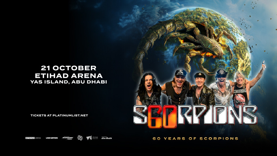 ابوظبی، میزبان کنسرت بزرگ گروه Scorpions